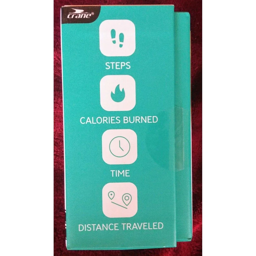 activity tracker New mens or womens Crane Fitness wrist band running walking